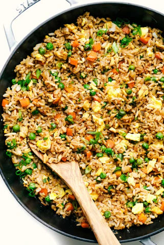 Easy Kung Wow Fried Rice – Chin Dribblin'