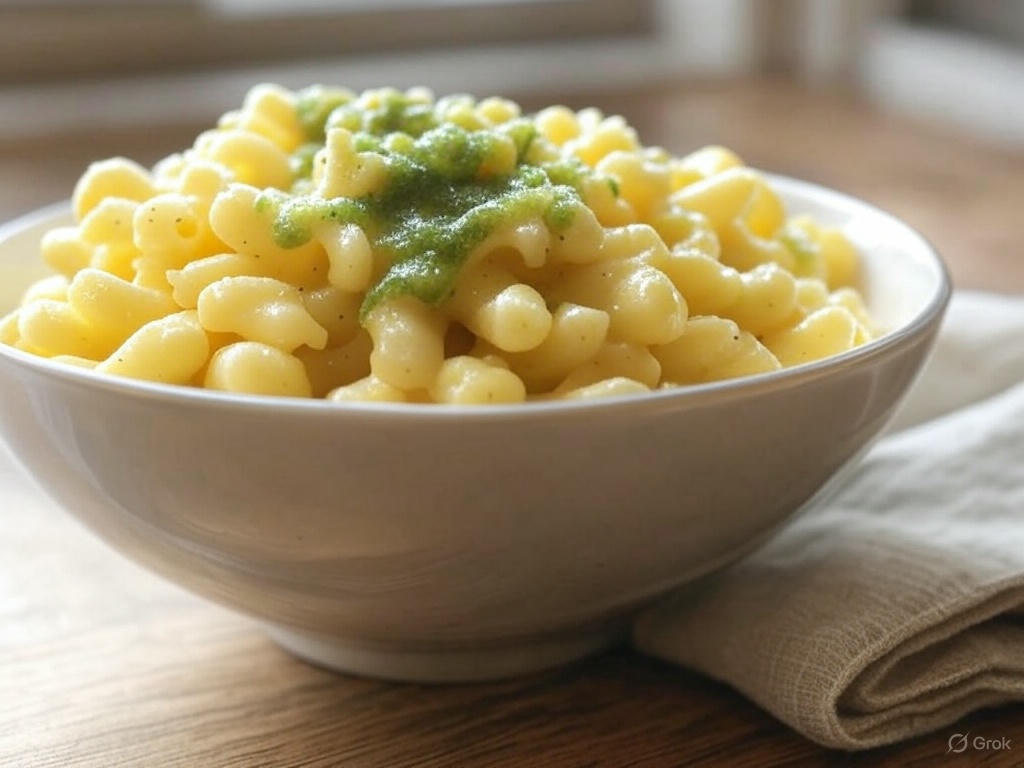 Green Curry Chimichurri Mac n Cheese