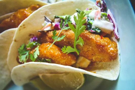 Easy Passion Fruit Sweet Chili Fish Tacos