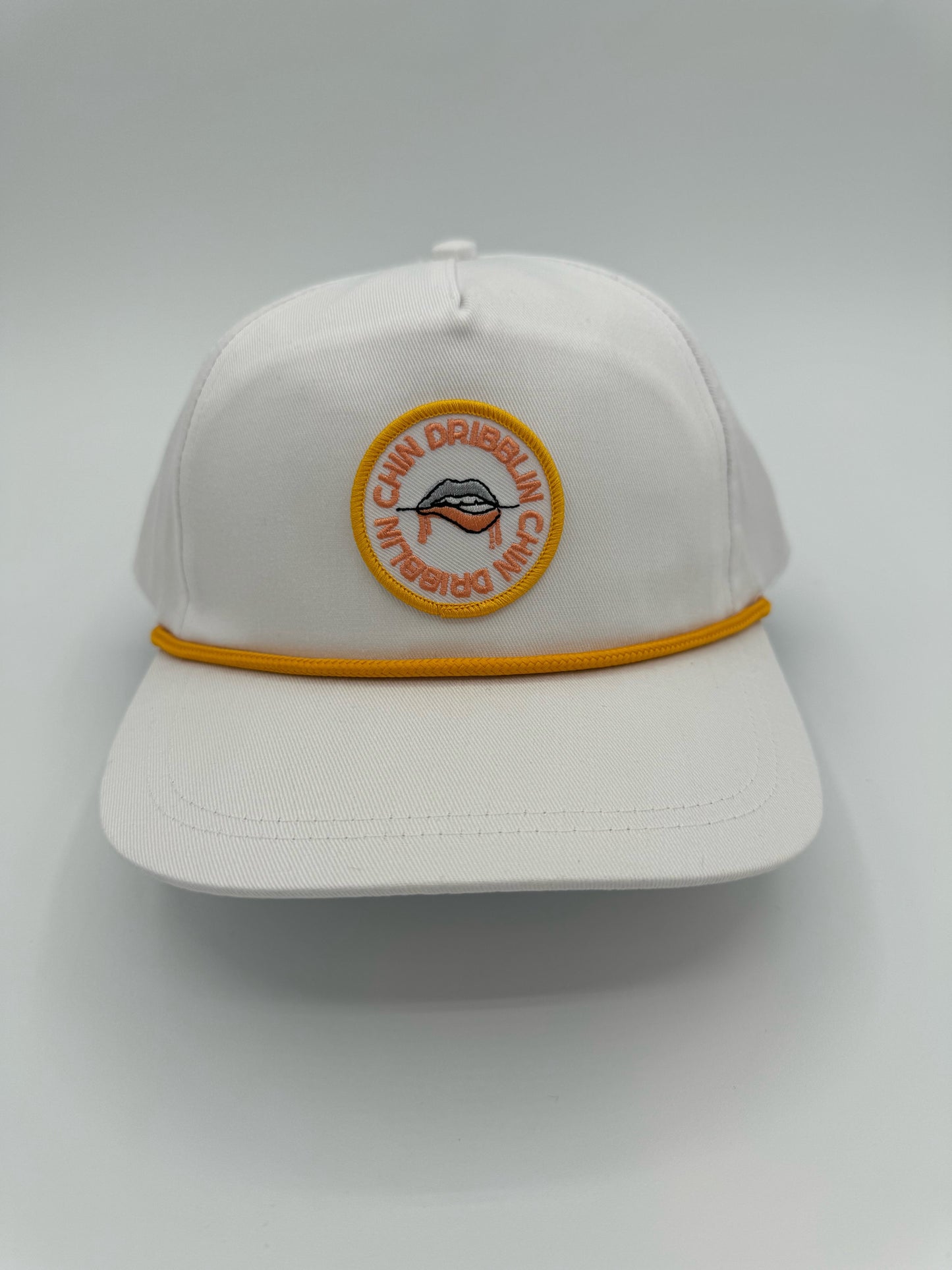 Chin Dribblin' Embroidered Patch Snapback